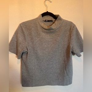 Zara cropped sweater